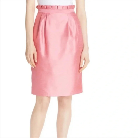 Alice + Olivia bubble gum midi skirt - Picture 1 of 9